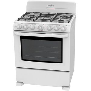 Estufa de psio 76 cm Blanca Mabe - CEM7640BAPB0