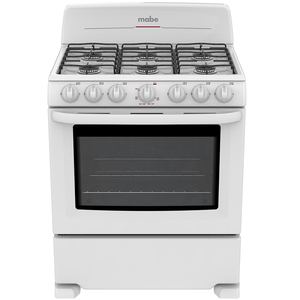 Estufa de Piso 76 cm Blanca Mabe - EM7620BAPB0