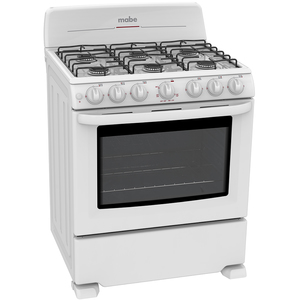 Estufa de Piso 76 cm Blanca Mabe - EM7630BAPB0