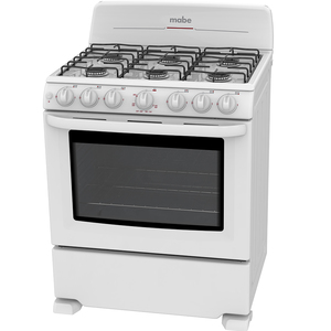 Estufa de Piso 76 cm Blanca Mabe - EM7630BAPB0