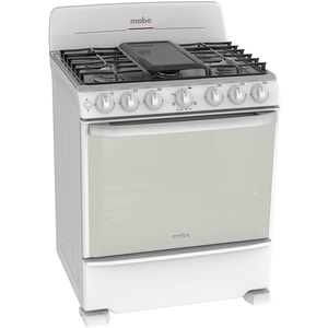 Estufa de Piso 76 cm Blanca Mabe - EM7658BFIB0