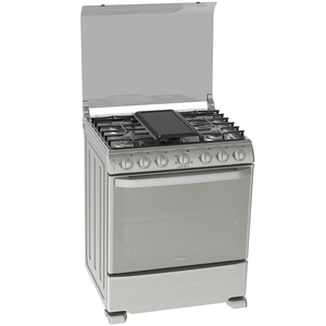 Estufa de Piso 76 cm Inoxidable Mabe - EM7671CFIX0