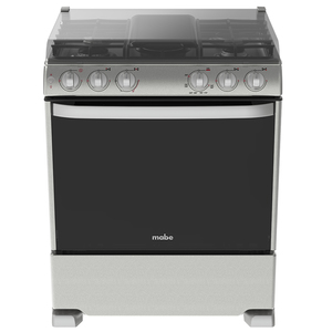 Estufa de piso 76 cm Inoxidable Mabe - DEM7673CFIX0