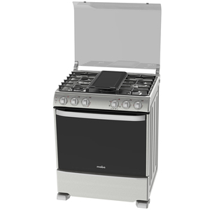 Estufa de piso 76 cm Inoxidable Mabe - DEM7673CFIX0
