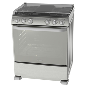 Estufa de piso 76 cm Inoxidable Mabe - EM7681CFIX0