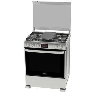 Estufa de piso 76 cm Inoxidable Mabe - EM7693CFIX1