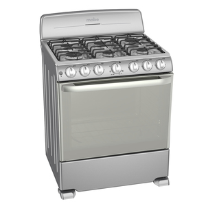 Estufa de piso 76 cm Plata Mercury Mabe - EM7647BSIS0