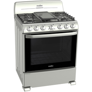 Estufa de Piso 76 cm Silver Mabe - EEM7650BFIS0