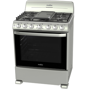 Estufa de Piso 76 cm Silver Mabe - EEM7650BFIS0