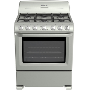Estufa de Piso 76 cm Silver Mabe - EM7620BAIS0