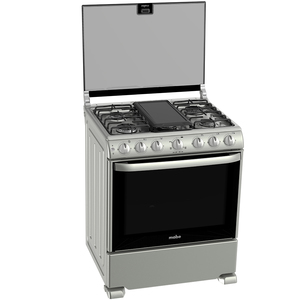 Estufa de Piso 76 cm Silver Mabe - EM7657CSIS0