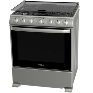 Estufa de Piso 76 cm Silver Mabe - EM7657CSIS0