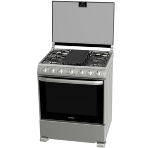 Estufa de Piso 76 cm Silver Mabe - EM7657CSIS0