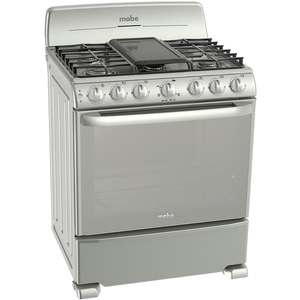 Estufa de Piso 76 cm Silver Mabe - EM7659BFIS0