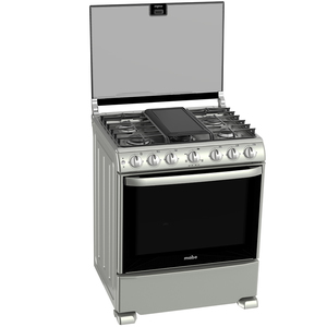 Estufa de Piso 76 cm Silver Mabe - EM7670CFIS0