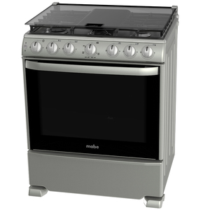 Estufa de Piso 76 cm Silver Mabe - EM7670CFIS0