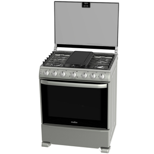 Estufa de Piso 76 cm Silver Mabe - EM7670CFIS0