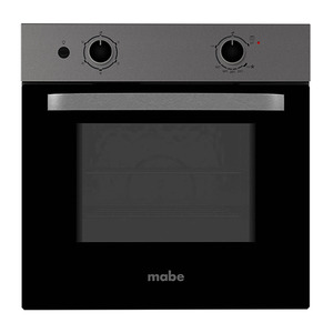 Horno de empotre 60 cm Inoxidable Vidrio Negro Mabe - HM6015GWN0
