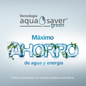 Lavadora Aqua Saver Green automática 16 Kg Silver Mabe - LMA46101VGAB0