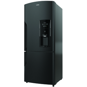 Refrigerador automático 520 L Black Stainless Steel Mabe - RMB1952BMXP0